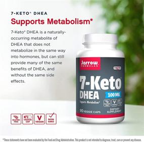 img 2 attached to 💊 Jarrow Formulas 7-Keto DHEA 100 mg: Natural Metabolite for Fatty Acid & Carbohydrate Metabolism - 90 Servings
