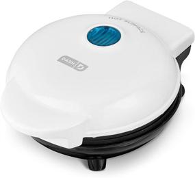 img 4 attached to 🥞 Dash Mini Maker: Electric Round Griddle for Pancakes, Cookies, Eggs & More, White 4 Inch