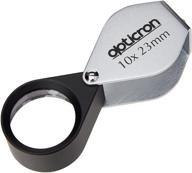 opticron folding metal loupe magnifier logo