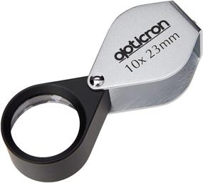 img 3 attached to Opticron Folding Metal Loupe Magnifier