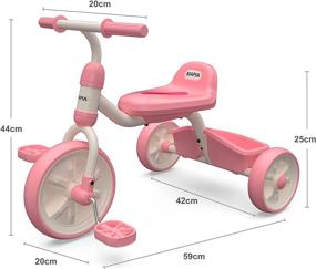img 3 attached to Трехколесные велосипеды для малышей Balance Outdoor Storage