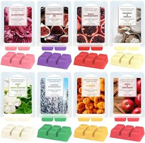 img 4 attached to LA BELLEFÉE Wax Melts: 8x2.5oz Scented Wax Cubes for Relaxing Aromatherapy, Spa, Bath, Yoga