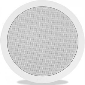 img 1 attached to 🔊 Polk Audio MC60 2-Way In-Ceiling 6.5" Speaker (Single) | Dynamic Built-in Audio for Humid Environments | Ideal for Bathrooms, Kitchens, Patios – White