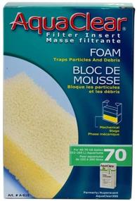 img 3 attached to 🔍 Aqua Clear 70 Foam Filter for Crystal Clear Aquatic Environments - White (A618)