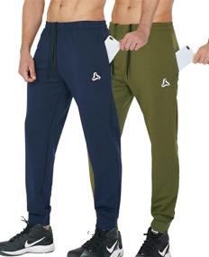 img 4 attached to SILKWORLD Карманы спортивных штанов Athletic Navy_MQ4