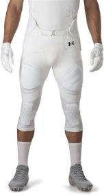 img 2 attached to 🏈 Under Armour Integrated Football Pants: Ultimate Protection for Youth & Adults - Padded Girdle with Gameday Comfort