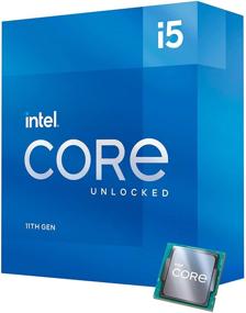 img 1 attached to Процессор Intel Core i5-11600K для настольных ПК, разблокированный, 6 ядер до 4,9 ГГц, LGA1200 (чипсеты Intel 500 серии и некоторые чипсеты серии 400), 125 Вт