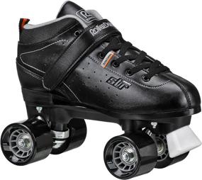 img 4 attached to 🛼 STR Seven Men's Quad Roller Speed Skates for Roller Derby