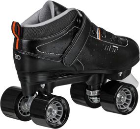 img 2 attached to 🛼 STR Seven Men's Quad Roller Speed Skates for Roller Derby