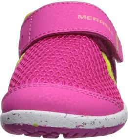 img 3 attached to 🍊 Orange Water-Resistant Toddler Girls' Athletic Shoes by Merrell