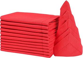 img 4 attached to Pack Салфетки для обеда из хлопчатобумажной ткани