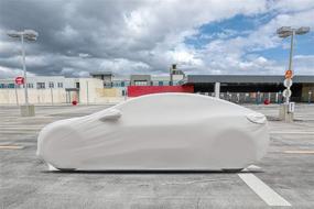 img 2 attached to 🚗 Farasla наружное автомобильное покрытие для Tesla Model 3: надежная защита от погоды с сумкой для хранения