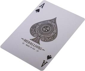 img 1 attached to 🃏 Optimized Medallion Playing Cards