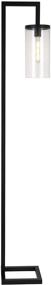 img 2 attached to 🖤 Henn & Hart FL0014 Modern Farmhouse Seeded Floor Lamp, 1 Size, Black