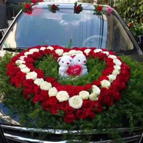 img 2 attached to 🌺 EXCEART Flower Foam Cage with Suction Cup: Ideal Floral Arrangement Tool for Florists, Weddings, and Car Decorations