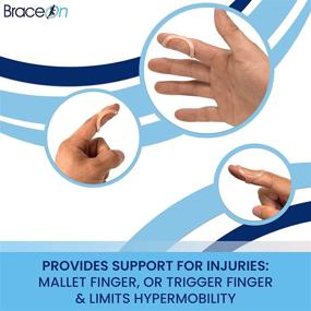 img 1 attached to EZ Finger Splint Trio Pack Sports & Fitness