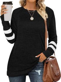 img 3 attached to Sweatshirts Women Sweaters Casual Christmas