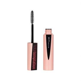 img 4 attached to 👁️ Maybelline New York Total Temptation Маскара для легкой смывки, 0.27 жидк. унций - Очень черная