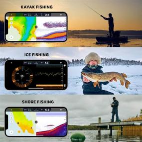 img 2 attached to Enhance Your Fishing Experience with the Deeper Chirp Castable and Portable Fish Finder: A Kayak, Boat, Shore, Ice Fishing Wireless Fishfinder