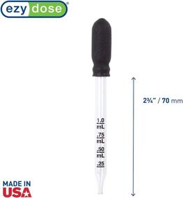 img 3 attached to 💉 Straight Glass Medicine Dropper Calibrated: Accurate and Easy-to-Use Dropper for Precise Medication Dosages