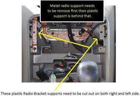 img 1 attached to 🔊 Premium Infiniti Sound System Compatible Double Din Dash Kit Aftermarket Radio Install for Jeep Liberty 2003-2007