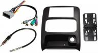 🔊 premium infiniti sound system compatible double din dash kit aftermarket radio install for jeep liberty 2003-2007 logo