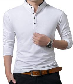 img 1 attached to 👕 YTD Casual Sleeve Fashion T Shirts: Trendy Men's Clothing for Shirts