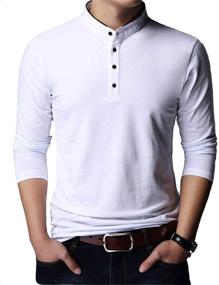 img 3 attached to 👕 YTD Casual Sleeve Fashion T Shirts: Trendy Men's Clothing for Shirts