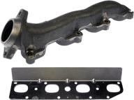 dorman 674-922 driver side exhaust manifold: enhanced performance for select models logo