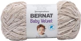 img 1 attached to Bernat Baby Velvet Yarn Bunny Brown