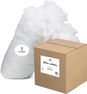 🛋️ le'vista polyester fiber fill - 5 lbs: premium pillow stuffing for stuffed animals, couches, and more - made in the usa logo