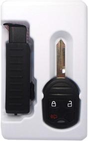 img 2 attached to 🚗 Car Keys Express Compatible/Replacement 3-Button Remote for Ford & Lincoln Vehicles - Simplified Key Solution