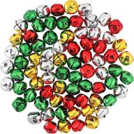 🔔 168pcs 1inch jingle bells: vibrant metal bells for christmas decorations, diy crafts, and jewelry making - outuxed logo