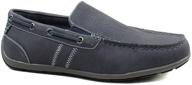 👞 stylish and comfy gbx men's luca charcoal loafers: ideal footwear for every occasion logo