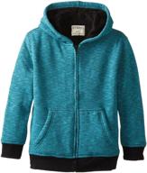 hybrid french sherpa fleece chinese boys' clothing for fashion hoodies & sweatshirts logo