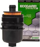 🔍 ecogard s11880 premium cartridge engine filter for jeep wrangler 3.0 diesel 2020, ram 1500 3.0 diesel 2020 - optimized for synthetic oil логотип