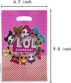 img 2 attached to 🎉 WEIERDING 50-Pack LOL Party Gift Bags for Kids - Birthday Decoration and Party Supplies for LOL Themed Party