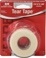 📦 mueller tearlight tape - 1.5 inches x 7.5 yards - white logo