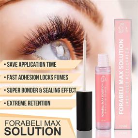 img 3 attached to 💨 Lash Bonder & Accelerator: Forabeli Max Solution Glue Aid - Speed Up Cure Time & Enhance Adhesive Performance with Sealer Effect