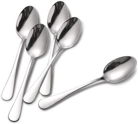 img 2 attached to 🍴 Hiware Teaspoon Set - 12-Piece High-Quality Stainless Steel, 6.7 Inches