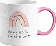 🎁 unboxme mug gift with quote - perfect gift for best friend, sister, mom - thinking of you, get well soon, encouragement - ideal nurse gift, cancer gift - birthday, sympathy, condolence - cup of love logo