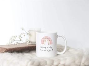 img 2 attached to 🎁 UnBoxMe Mug Gift With Quote - Perfect Gift For Best Friend, Sister, Mom - Thinking Of You, Get Well Soon, Encouragement - Ideal Nurse Gift, Cancer Gift - Birthday, Sympathy, Condolence - Cup Of Love