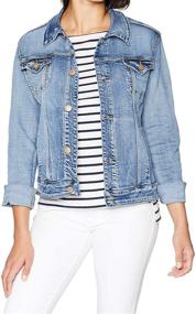 img 2 attached to Jag Jeans Rupert Denim Jacket Women's Clothing