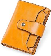 goiacii wallets leather blocking bifold logo