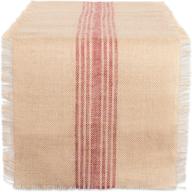 dii camz38417 middle stripe burlap logo