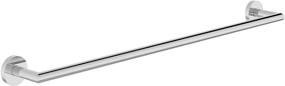 img 4 attached to 🚿 Enhance Your Bathroom with the Symmons 673TB-24 Identity 24 in. Wall-Mounted Towel Bar in Polished Chrome
