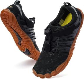 img 4 attached to 👣 WHITIN Women's Barefoot & Minimalist Trail Runner Shoe, Zero Drop Sole Design