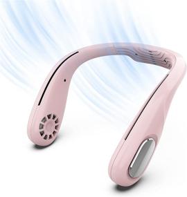 img 4 attached to Personal Rechargeable Hands Free Bladeless Three Speed Heating, Cooling & Air Quality