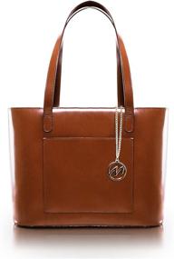 img 4 attached to McKlein Womens Fashionable 97536 Leather Women's Handbags & Wallets in Totes