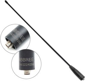 img 2 attached to 📻 High-performance 2 Pack AR-771 Tri-Band Radio Antenna for Baofeng UV-9S, BF-R3 and More – Ideal for Amateur Ham Two Way Radio Enthusiasts
